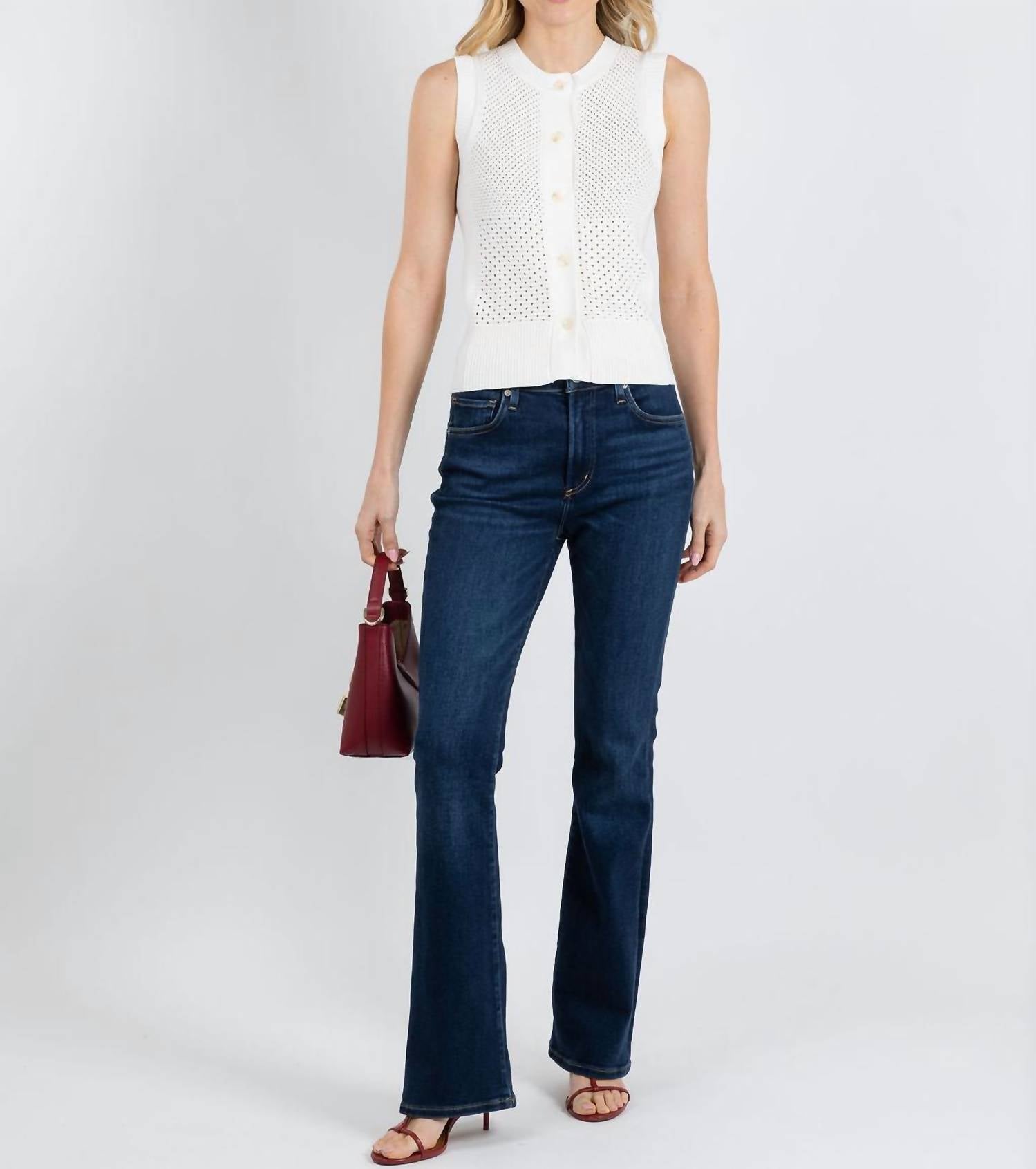 Wispr - Mix Pointelle Tank Top