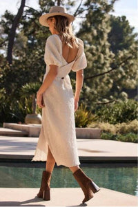 Saltwater Luxe - Short Sleeve Midi Dress