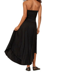 Project Social T - Goddess Strapless Shirred Dress