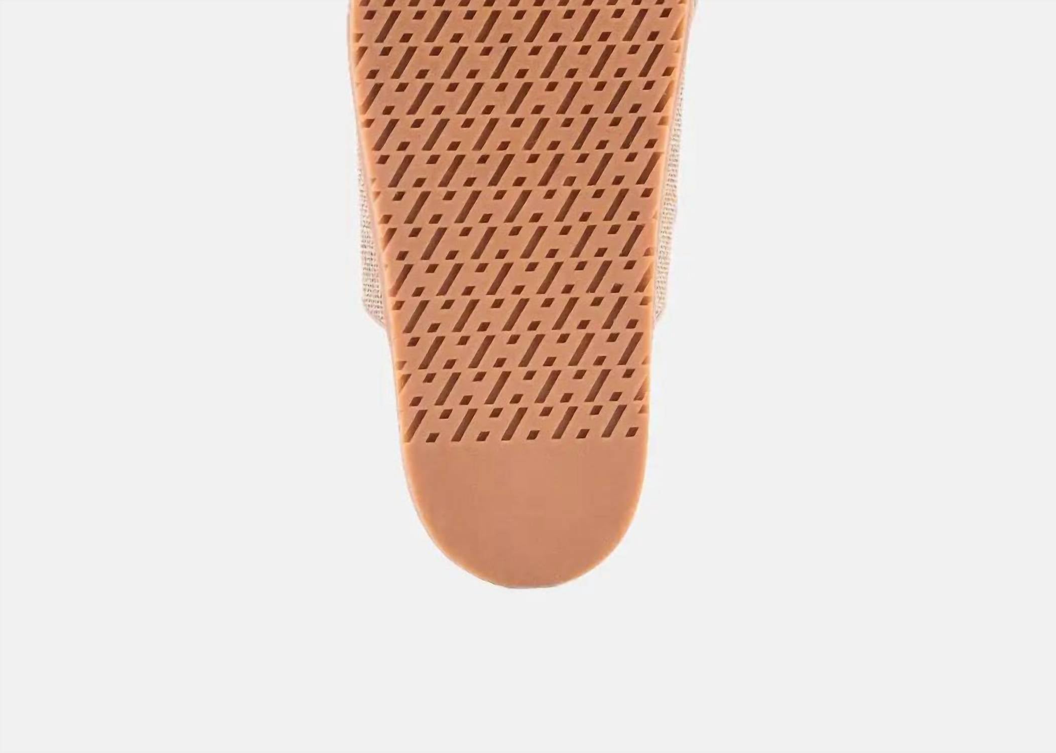 SHU SHOP Women's Blair Sandal in gold woven - women's sandal - view 7