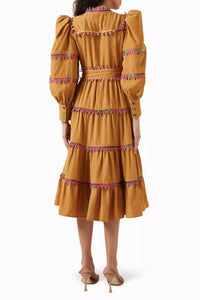 Celia B - Hasu Tiered Midi Dress