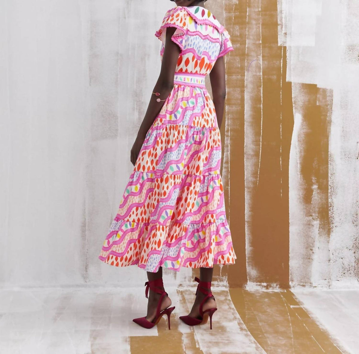 Celia B - Omera Midi Dress