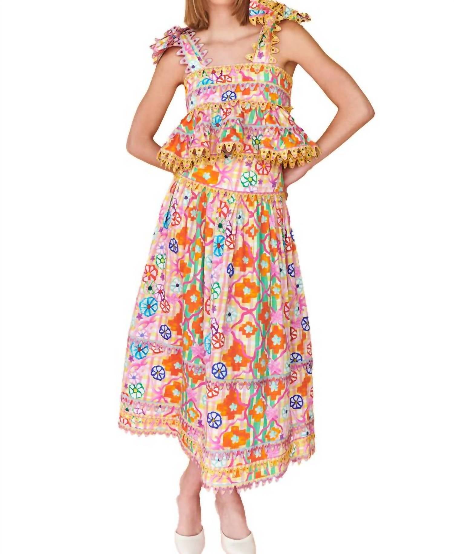 Celia B - Serene Midi Skirt - clothing - knee - length - skirts - midi