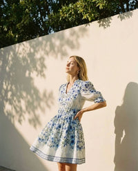 Celina Moon - Floral Mini Dress