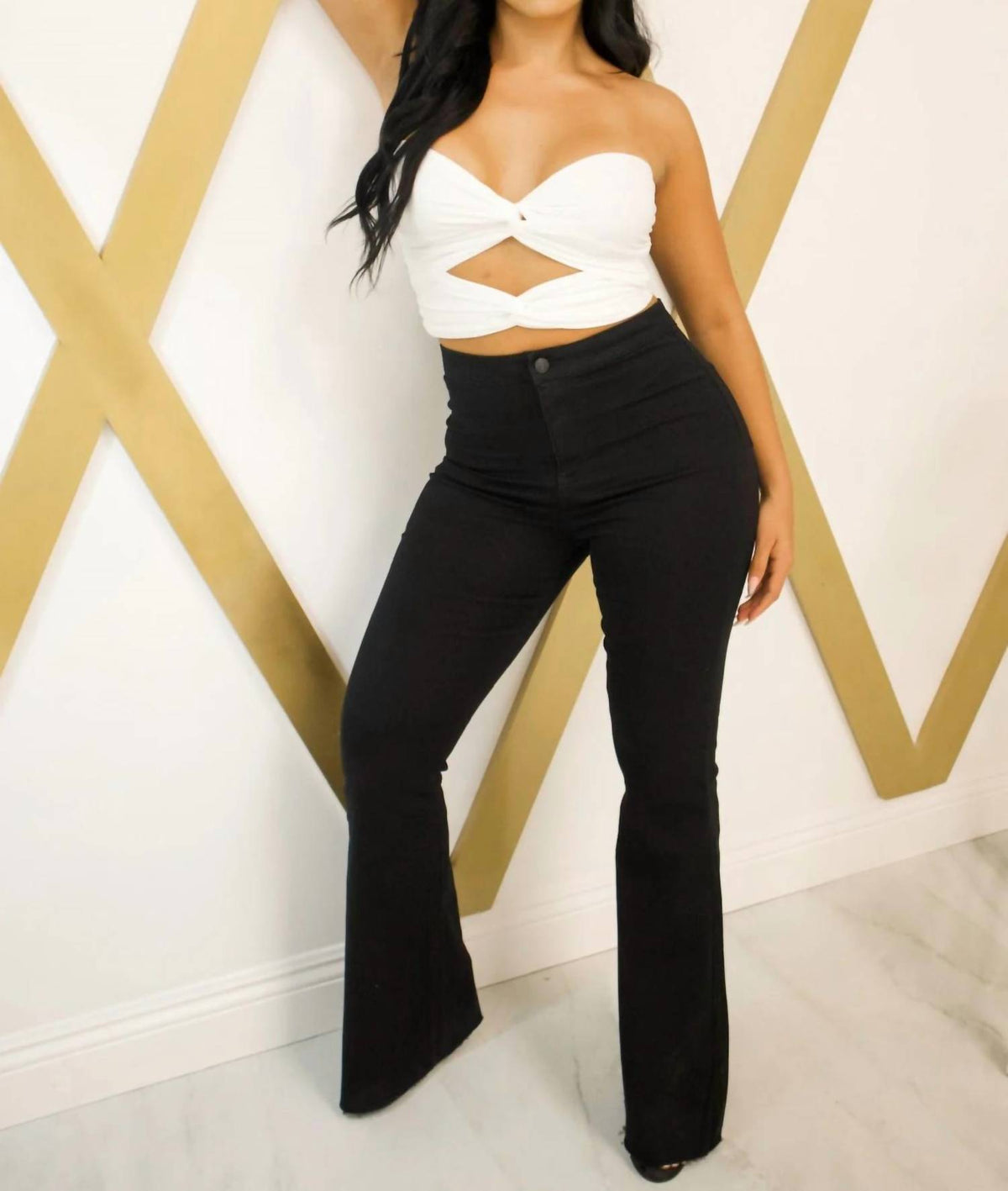 Cello - Avery High Waisted Flare Pants