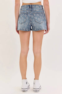 Cello - Cheetah Rhinestone Short
