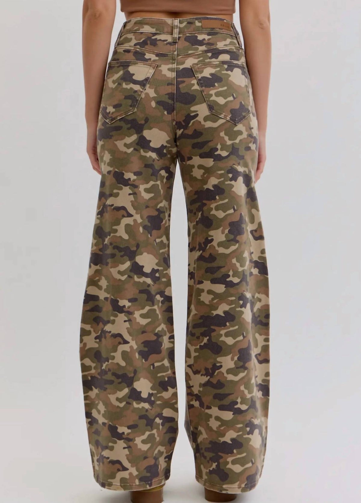 Cello - High Rise Wide Leg Denim Jeans