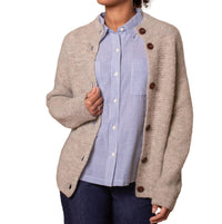 Celtic & Co. - British Wool Moss Stitch Cardigan
