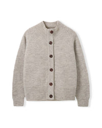 Celtic & Co. - British Wool Moss Stitch Cardigan