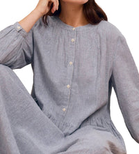 Celtic & Co. - Button Front Midi Shirt Dress