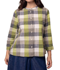 Celtic & Co. - Collarless Swing Blouse