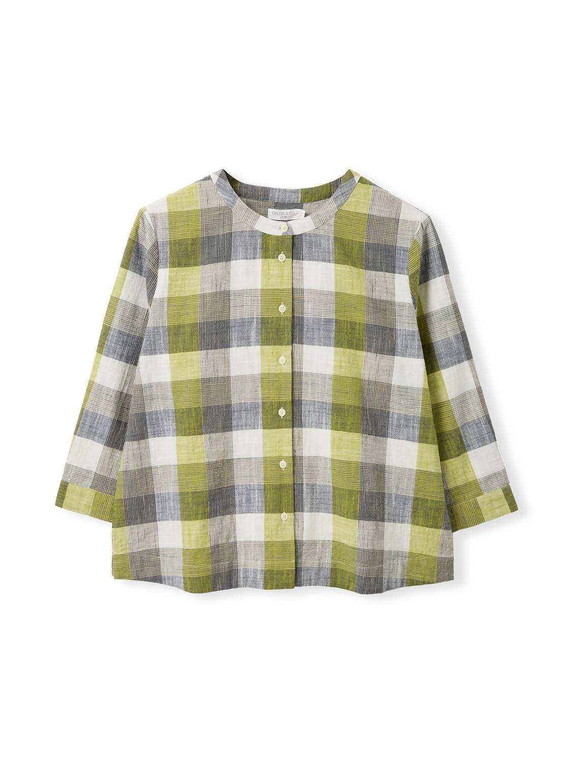 Celtic & Co. - Collarless Swing Blouse