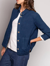 Celtic & Co. - Cotton Twill Pleat Back Utility Jacket