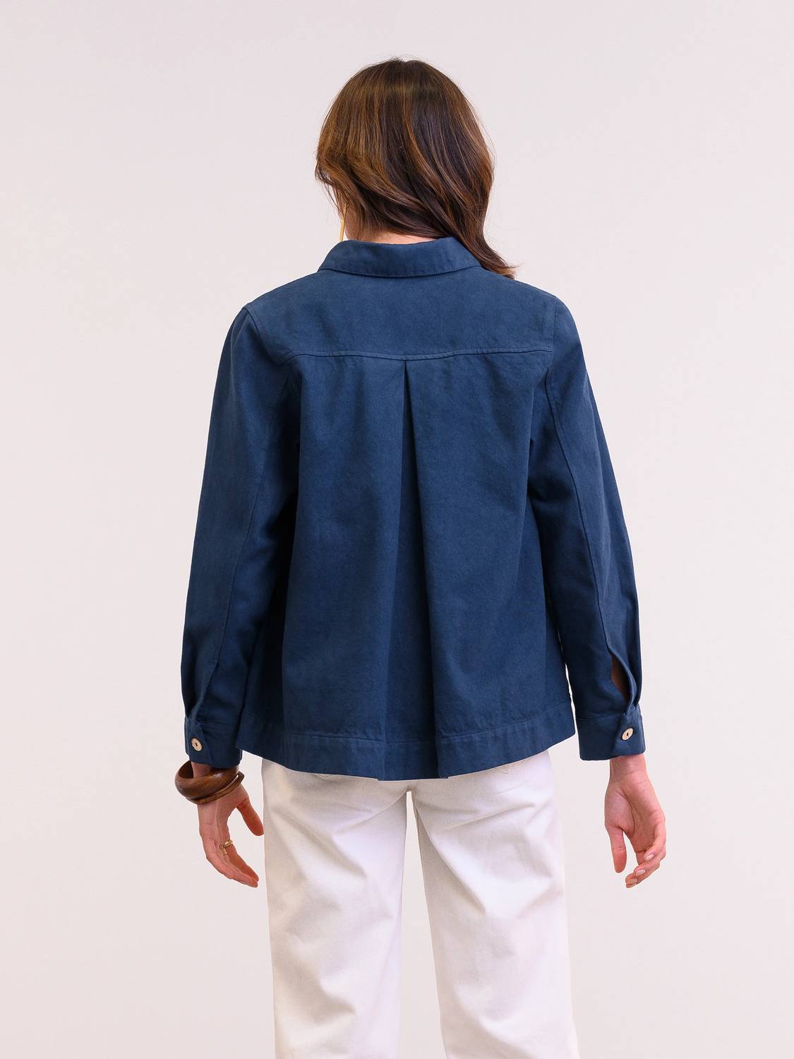 Celtic & Co. - Cotton Twill Pleat Back Utility Jacket