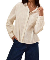 Celtic & Co. - Draped Boxy Collared Shirt