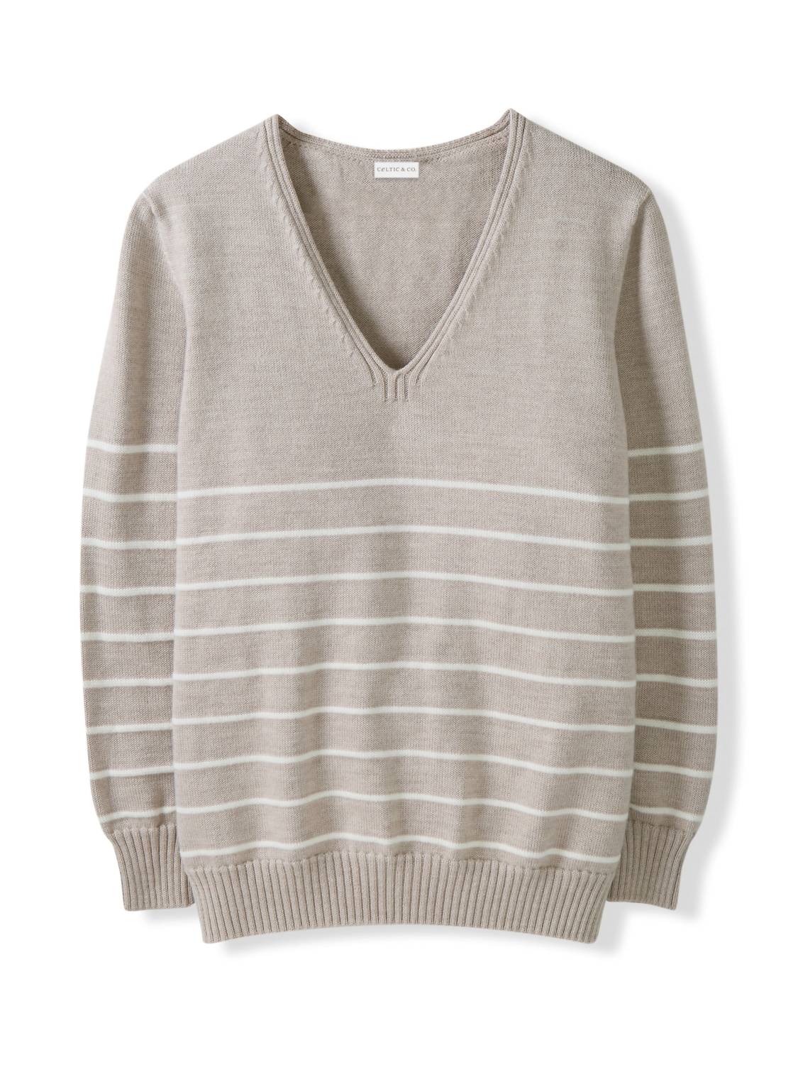 Celtic & Co. - Merino V-Neck Sweater