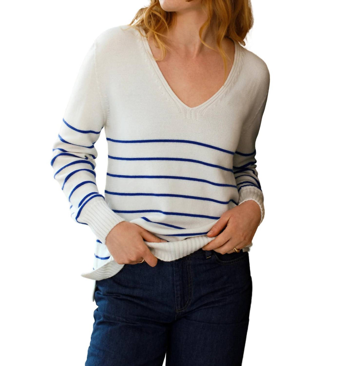 Celtic & Co. - Merino V-Neck Sweater