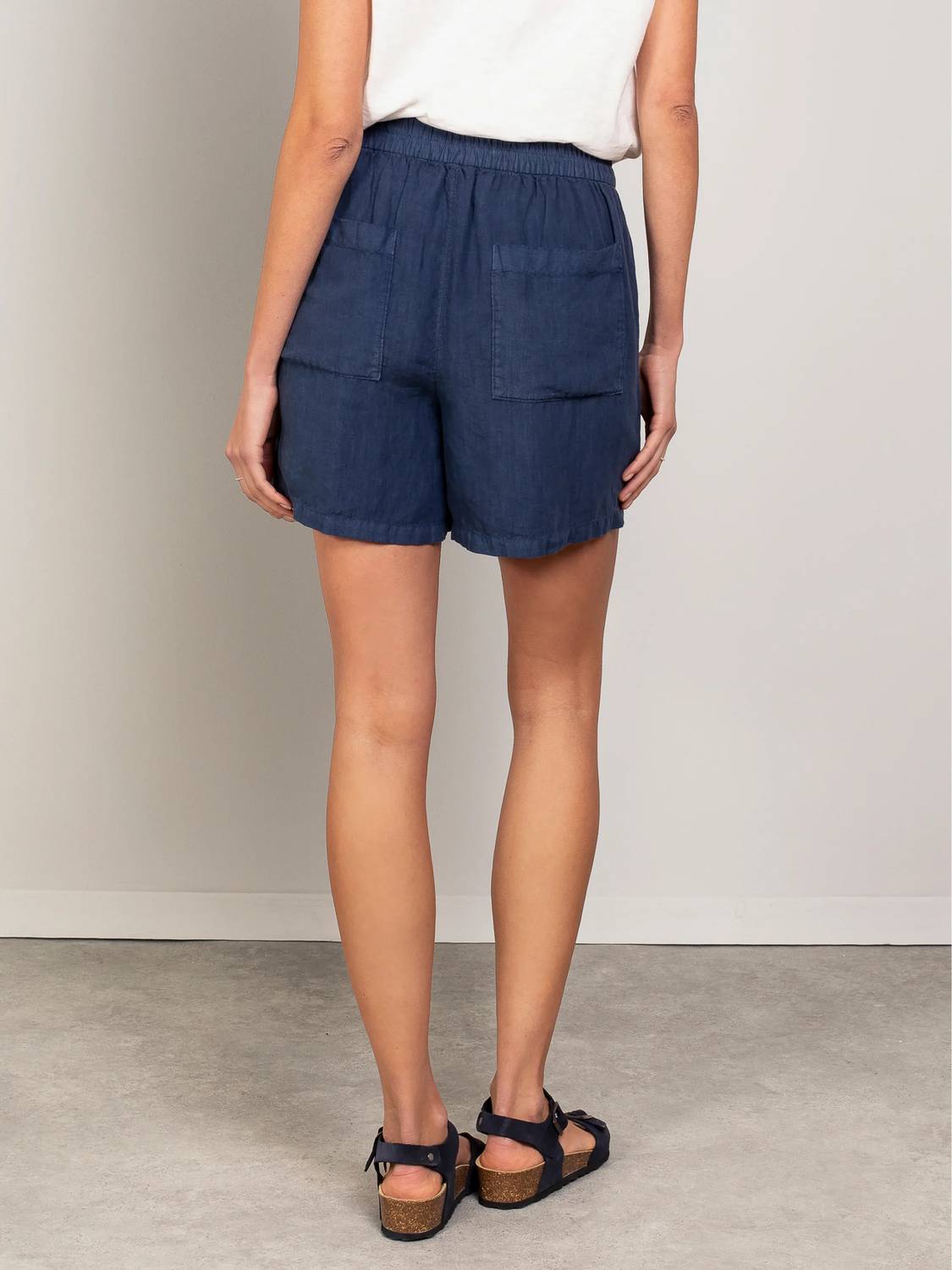 Celtic & Co. - Pull On Linen Shorts