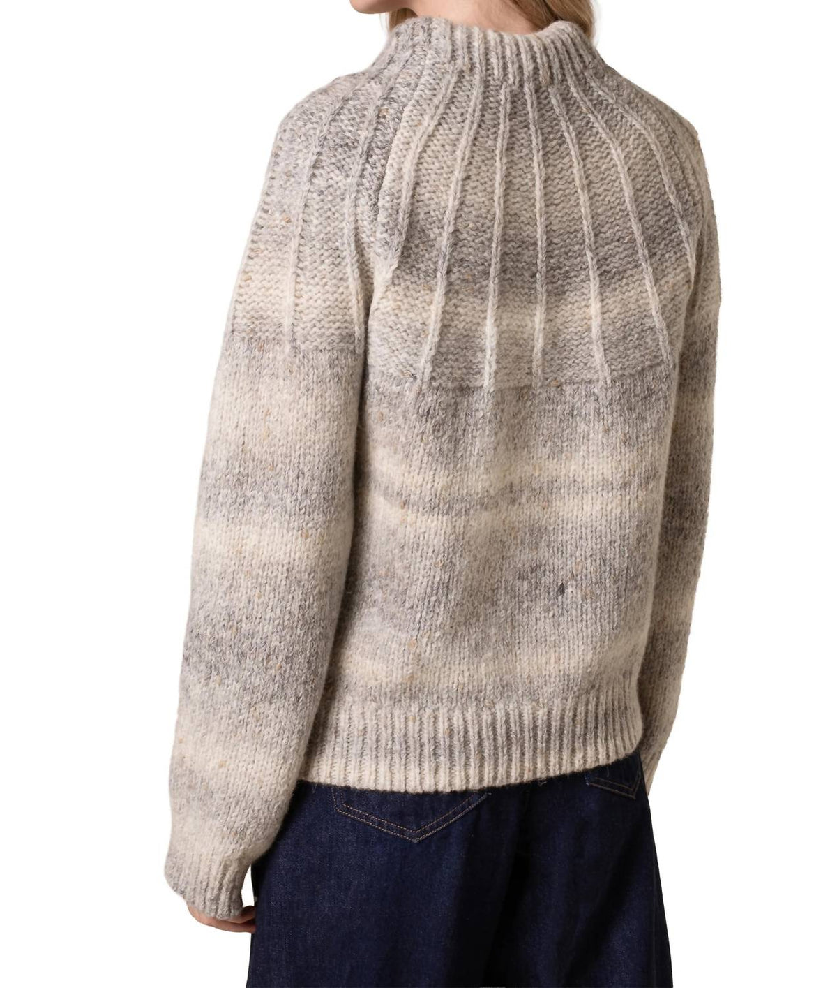 Celtic & Co. - Sunbeam Stitch Yoke Sweater