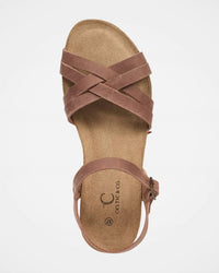Celtic & Co. - Women's Multi-strap Open Toe Flat Sandal