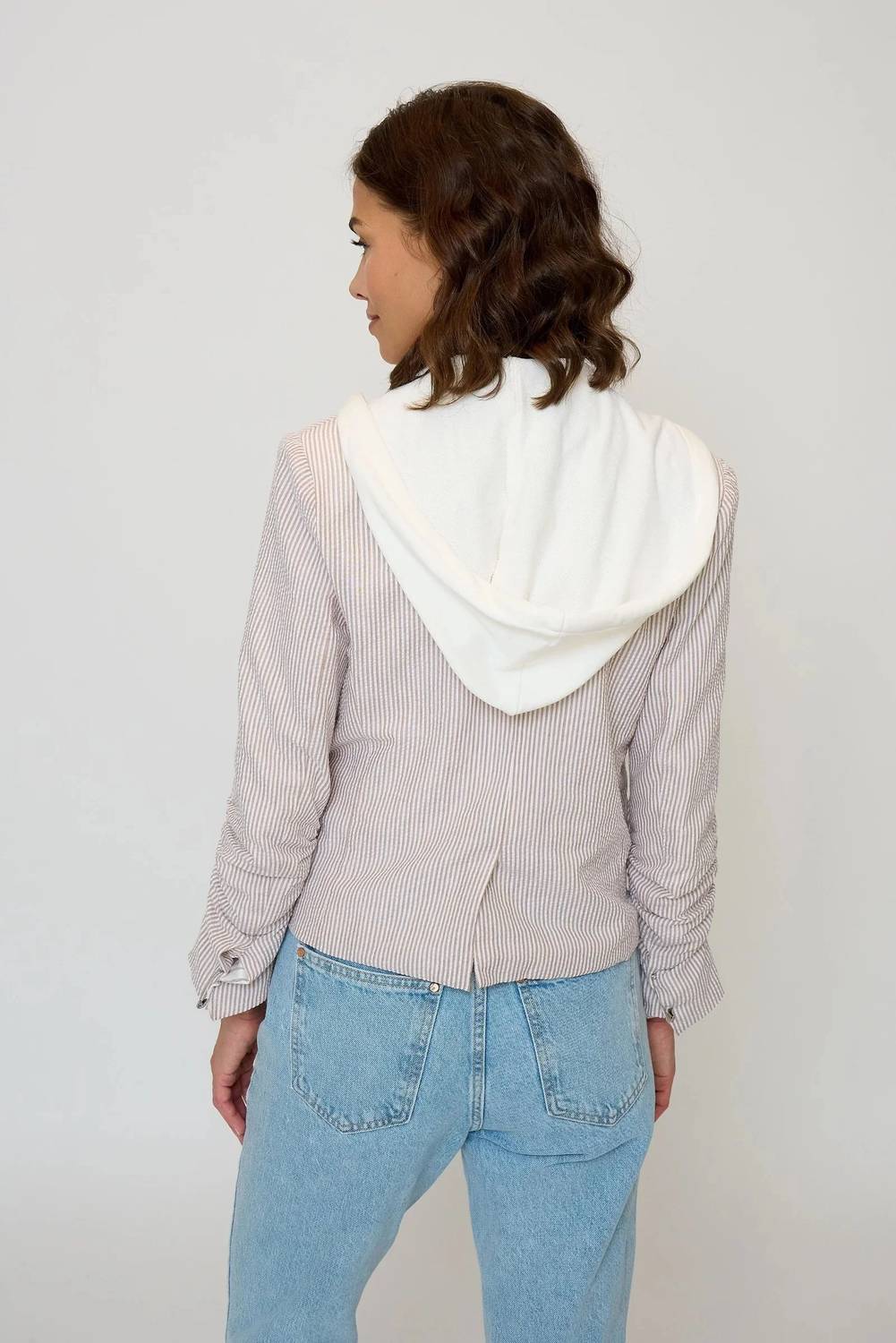 Central Park West - Alina Khaki Blazer with Insert