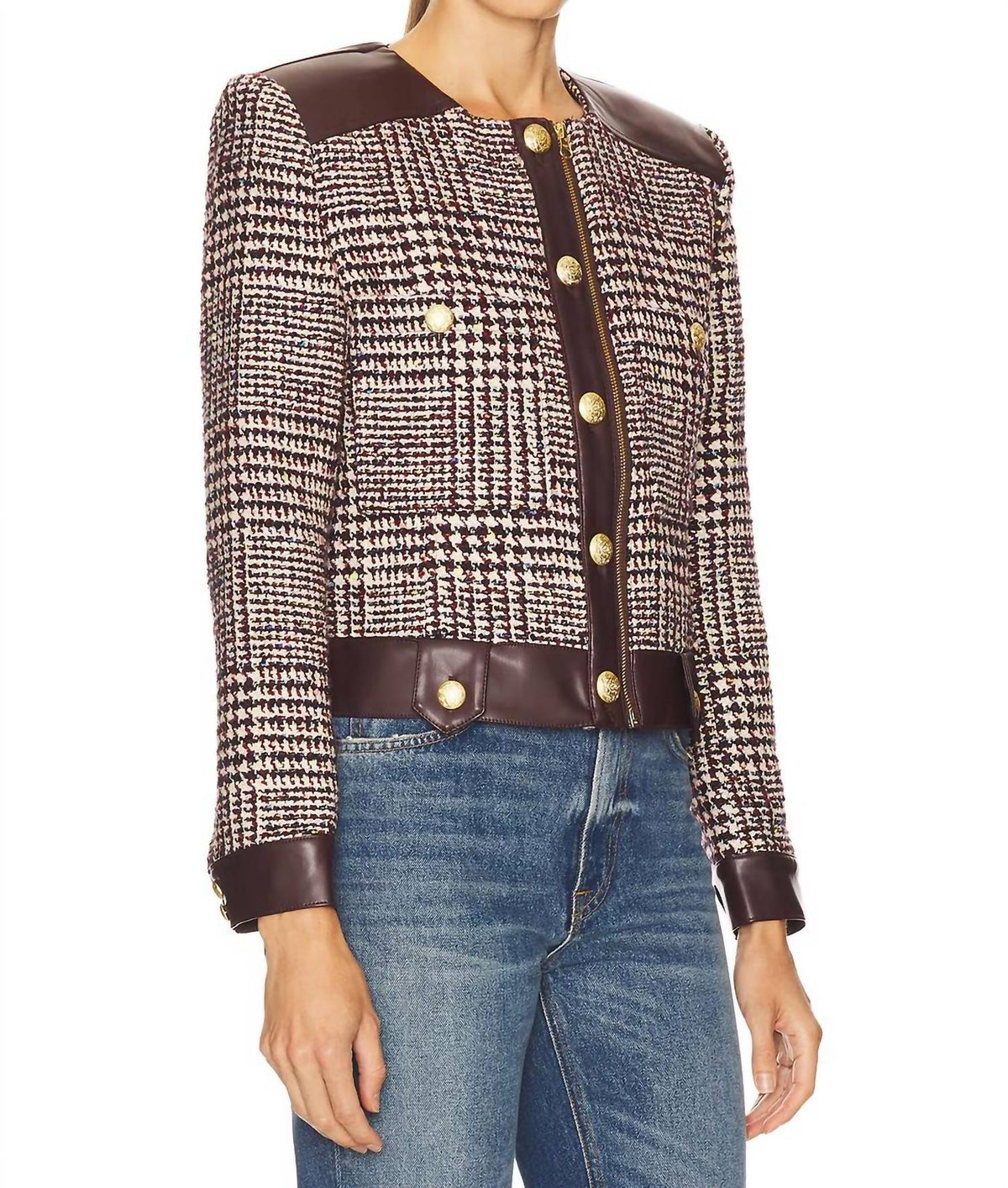 Central Park West - Billie Houndstooth jacket