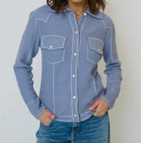 Central Park West - Dash Western Sweater Button Up