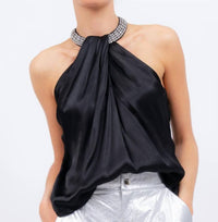 Central Park West - Illana Halter Top