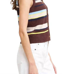 Central Park West - Marlon Stripe Shell Top