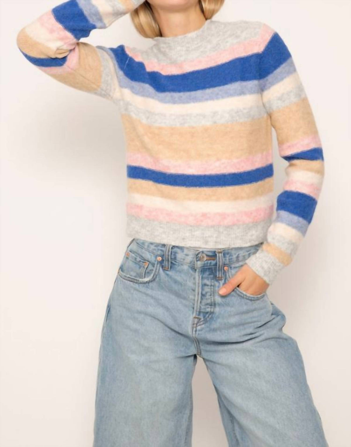Central Park West - Mockneck Sweater