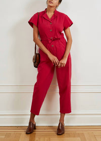 Loup Sally Jumpsuit in rose - women's pants