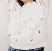 Rails - Tiffany Sweatshirt With Floral Embroidery