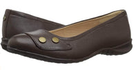Hush Puppies Women's Lara Bria Slip On Flats in dark brown - women's flats - alternate view