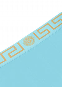 Versace - Men's Long Trunk With Greca Border