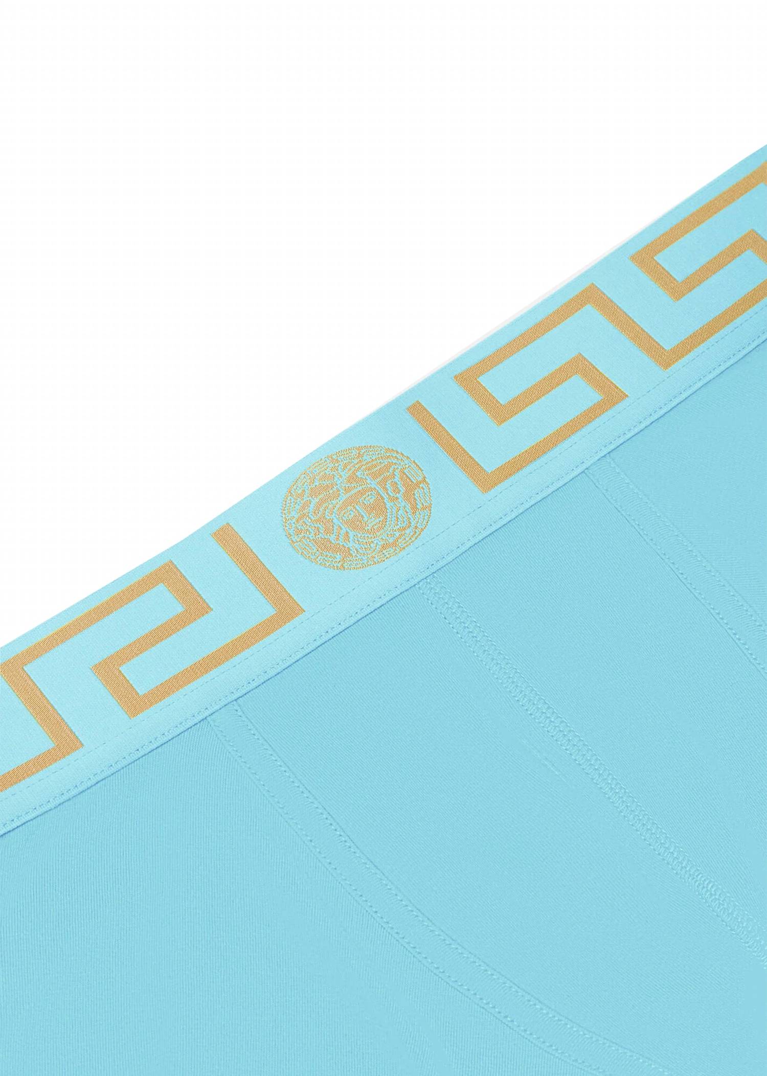 Versace - Men's Long Trunk With Greca Border