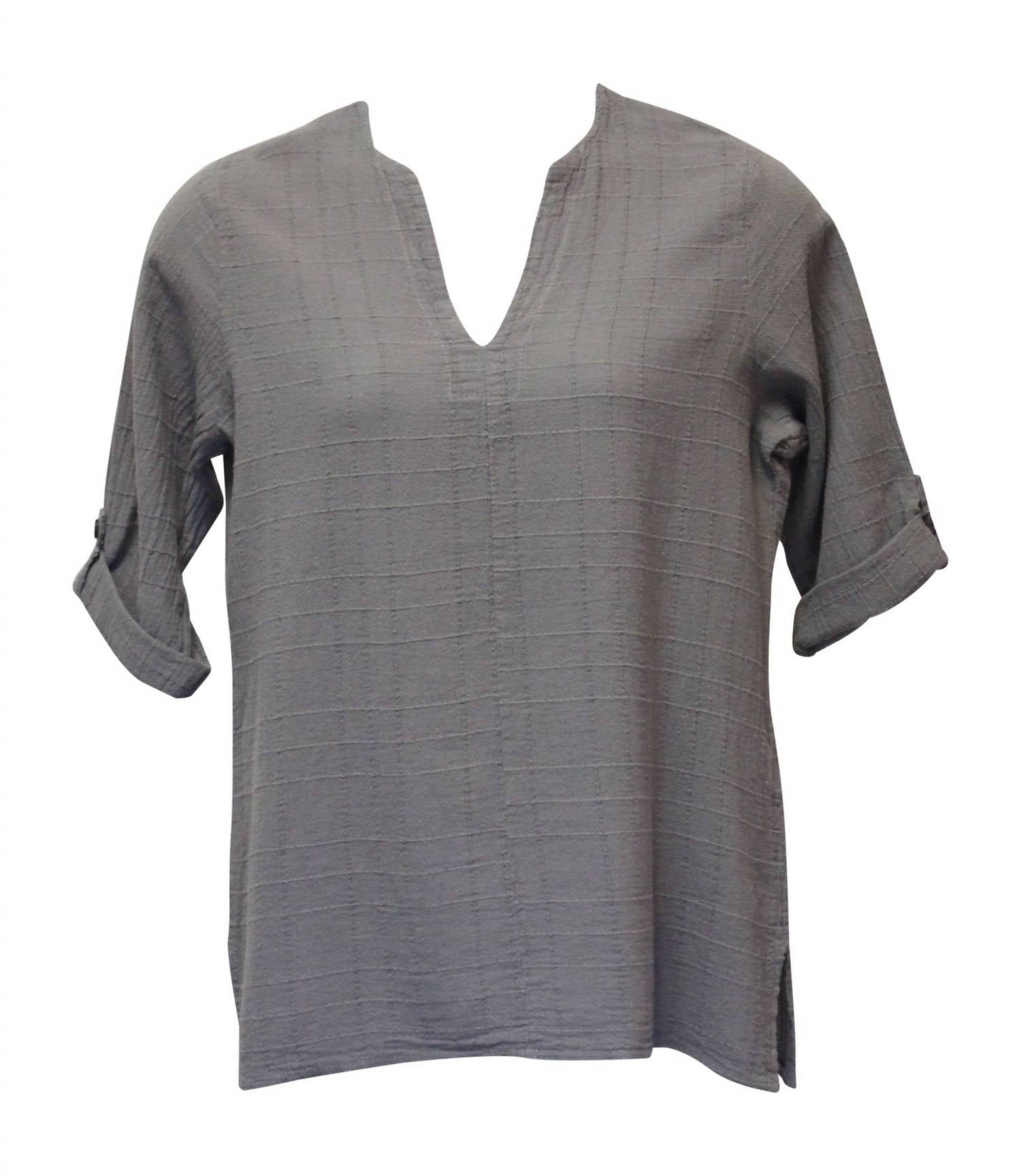 Ezze Wear - Women's Dotty Gauze Cotton Teah Top