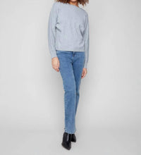 Charlie B - Metallic Sleeve Sweater