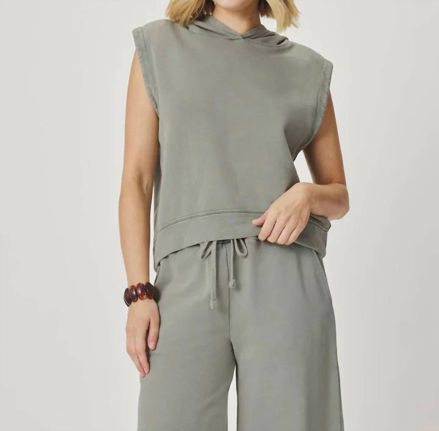 Splendid - Greta Sleeveless Hoodie