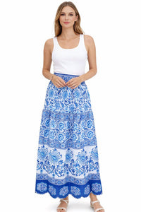 Pink City Prints - Anora Maxi Skirt