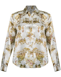 L'Agence - Women's Tyler Long Sleeve Blouse