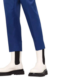 Salvatore Ferragamo - Straight Leg Silk Trousers