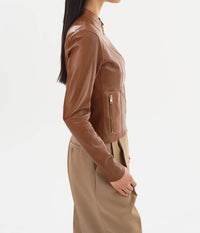 Lamarque - Chapin Reversible Leather Bomber Jacket
