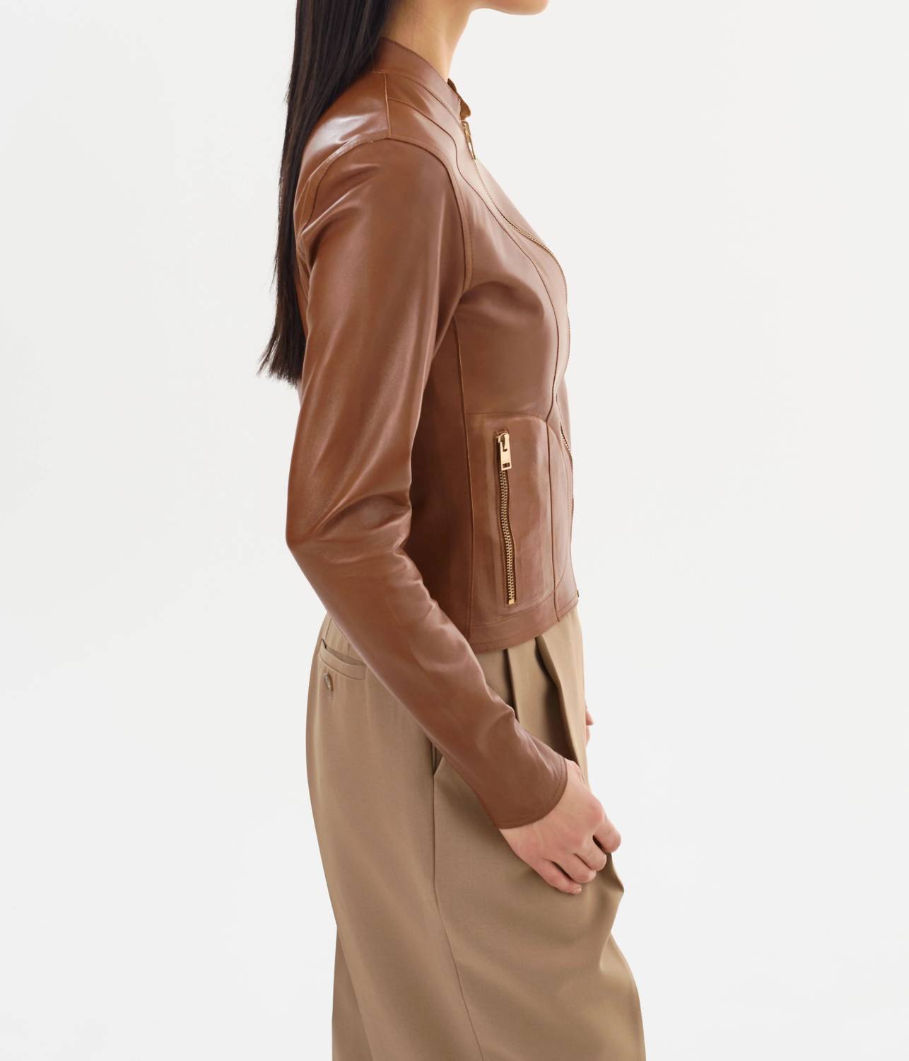 Lamarque - Chapin Reversible Leather Bomber Jacket
