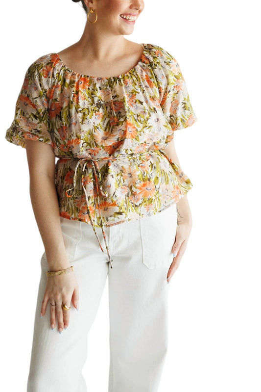 Lucy Paris - Sileya Flowy Top