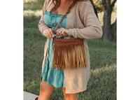 Julia Rose - Women's Nora Fringe Bag