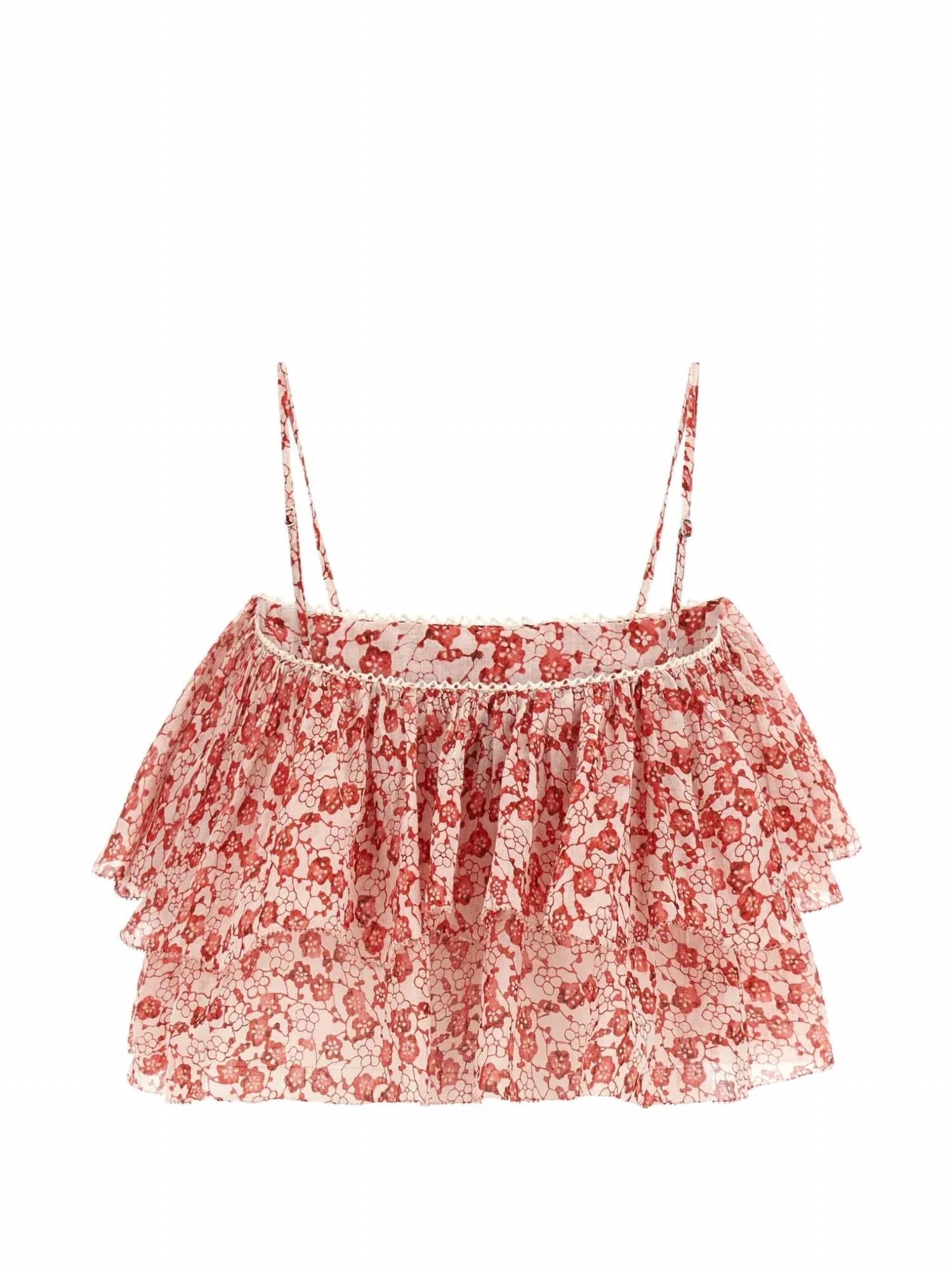 Isabel Marant - Women's Erisa Ruffled Top
