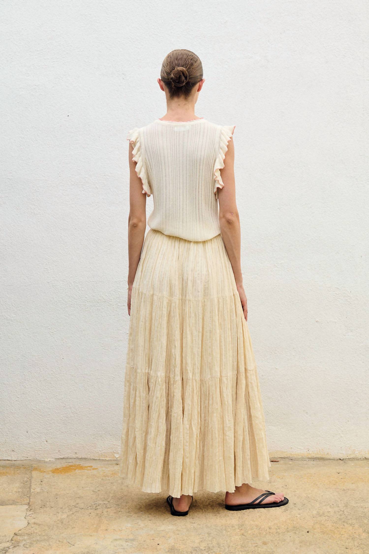 Sita Murt - Ruffled Knitted Top