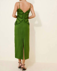 Farm Rio - Monstera Sleeveless Midi Dress