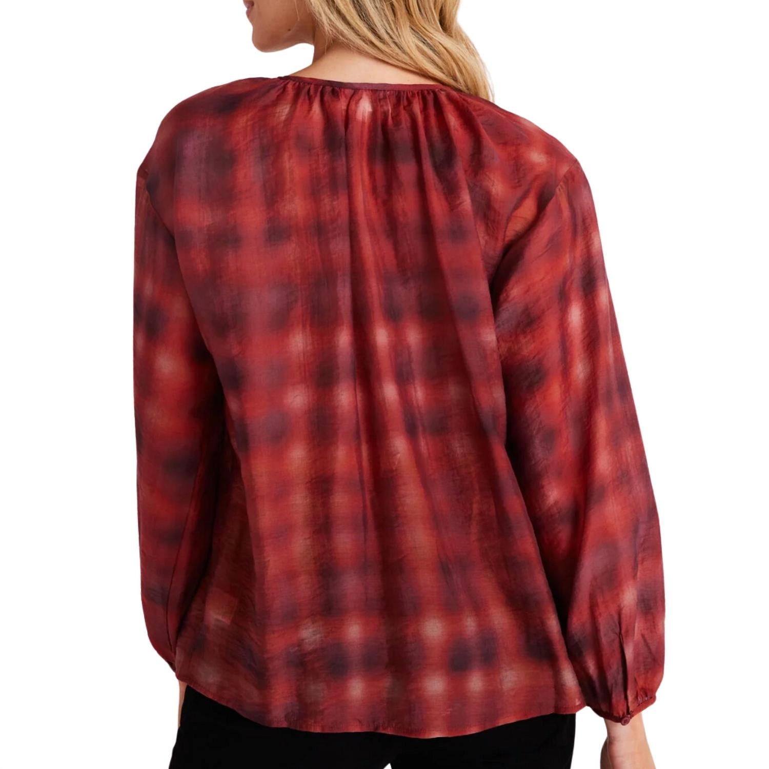 Bella Dahl - Shirred Neck Blouse