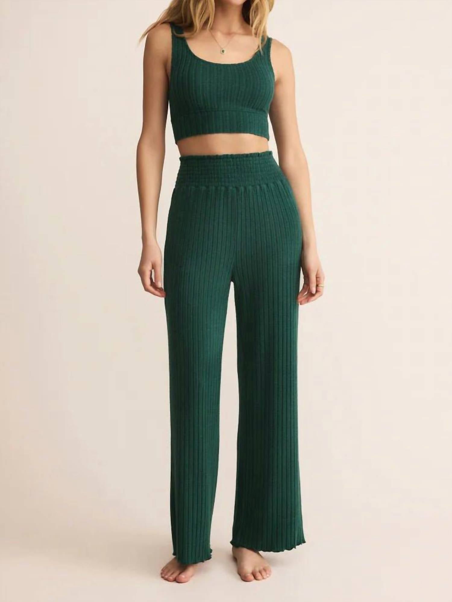 Z Supply - Dawn Smocked Rib Pants